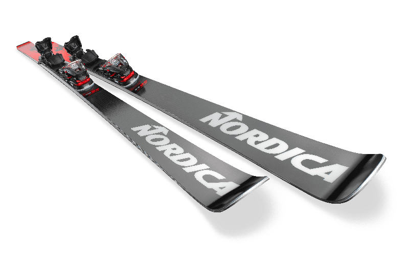 Picture of the Nordica Dobermann gs race plate skis.